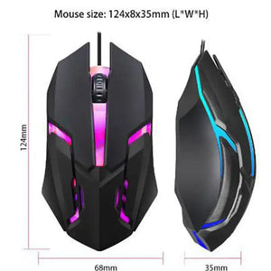 X1 Optical Gaming Mouse Wired MS0716 Essential Gaming Mouse