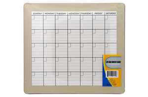 DRY ERASE MONTHLY PLANNER Calendar