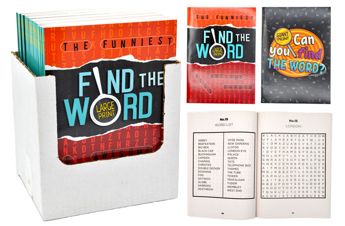 WORD SEARCH BOOK (80 PG)