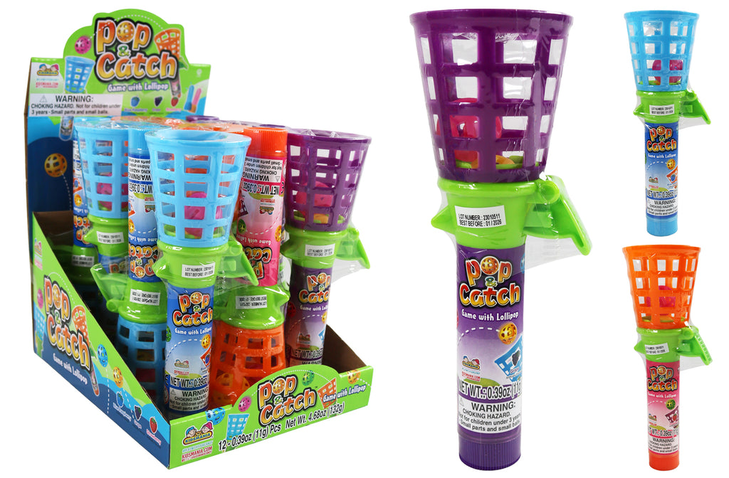 Lollipop with Pop & Catch Game