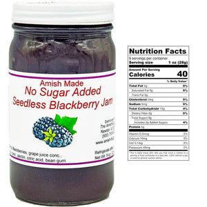 Amish Made No Sugar Added Jams 8 oz.