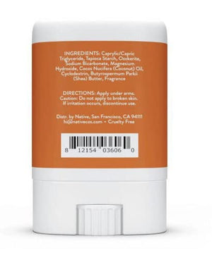 Native Limited Edition Holiday Spiked Eggnog Deodorant Mini, 0.35 oz, Travel Size