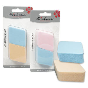 2 Piece Cosmetic Sponge Pack
