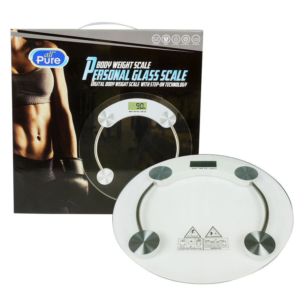 All Pure Round Digital Body Scale