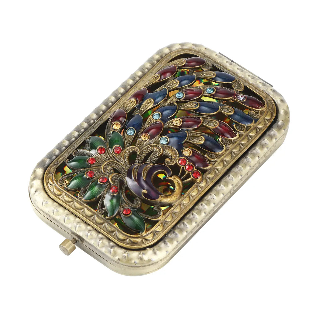Peacock Compact Mirror