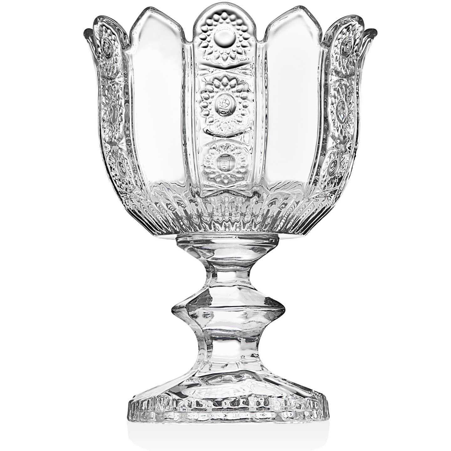 Pinwheel Footed Candy Dish