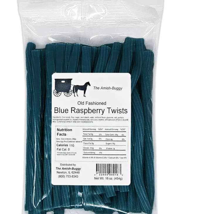 Amish made Licorice Twists 16 oz. Bag