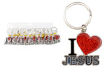 I LOVE JESUS KEYCHAIN