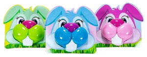 Candy Bunny Lip Pop Lollipops Candy Basket Stuffers, 0.8 Ounce Pop (Best By: 8/19/26)