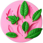 3D Leaves Fondant Chocolate Silicone Molds Candy Sugarcraft Cake Mold