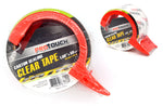 CLEAR PACKING TAPE WITH DISPENSER (2" X 50 YD.)