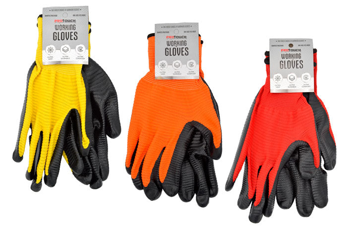 Work Gloves (Assorted Colors)