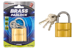 BRASS PADLOCK (1.5")