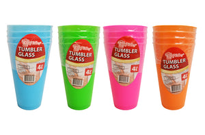 PLASTIC CUPS (4 PC) (16 OZ.)