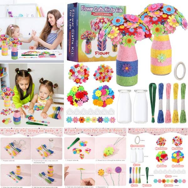 STEM Kit - Flower Craft Building Kit