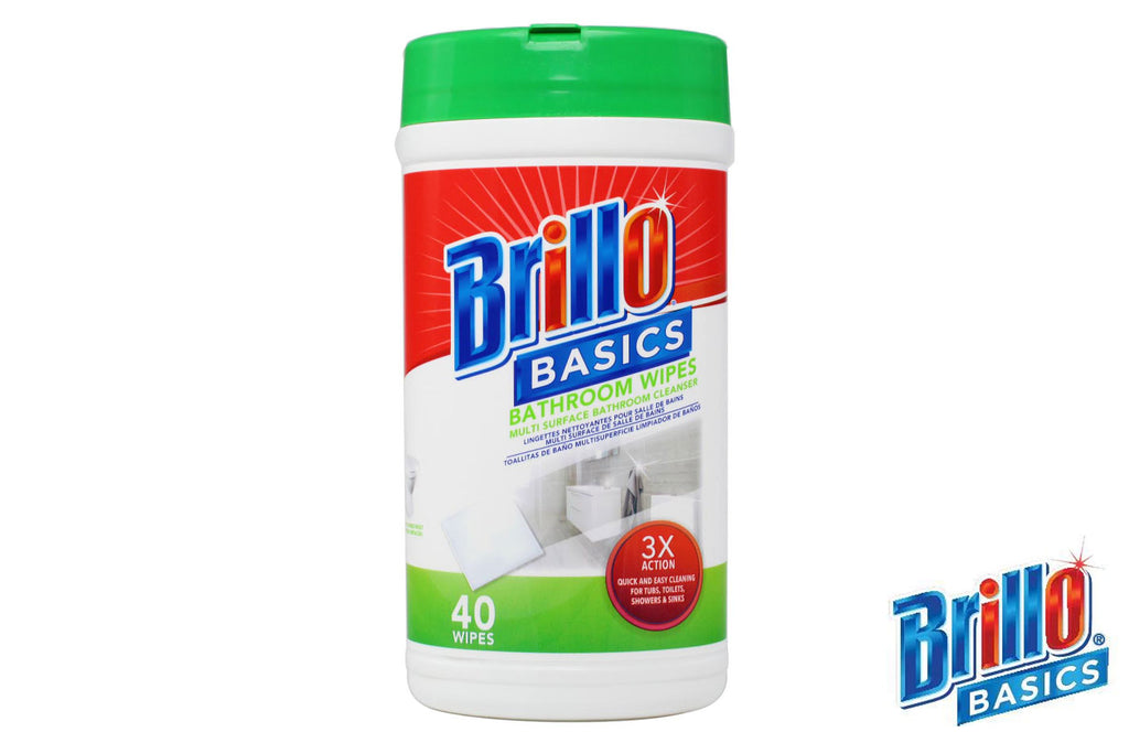 Brillo Bathroom Wipes (40 CT)