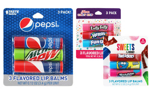 Licensed Lip Balm (Candy/Soda) (3 PK)