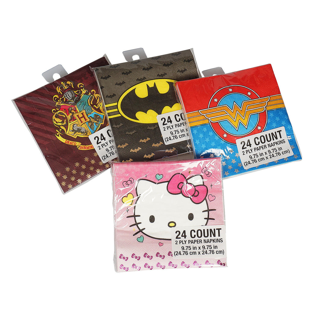 24ct Licensed Character Paper Napkins