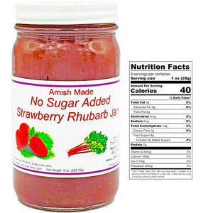 Amish Made No Sugar Added Jams 8 oz.