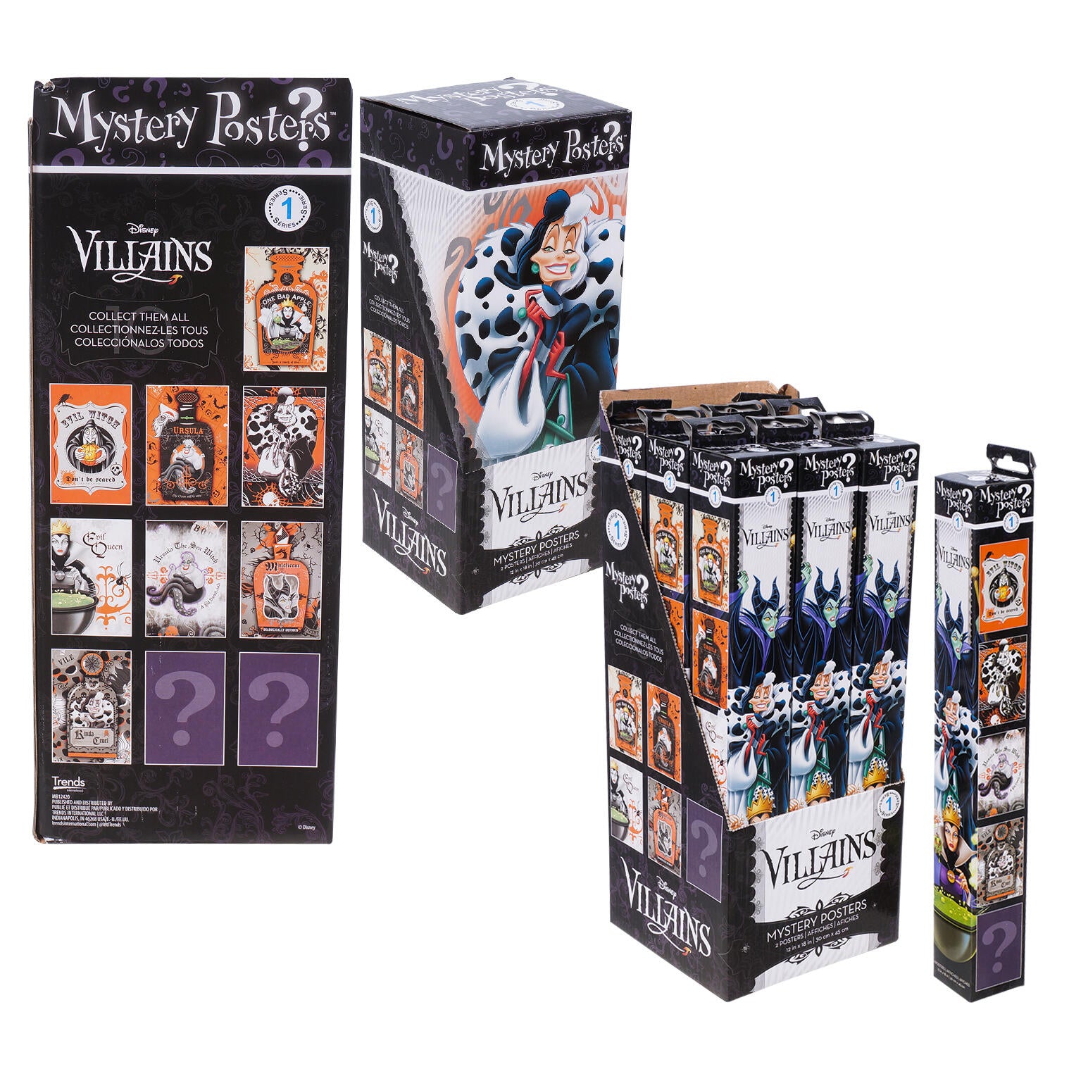 Disney Villains Mystery Poster - (1 Mystery Poster)