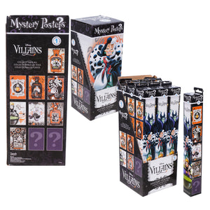 Disney Villains Mystery Poster - (1 Mystery Poster)