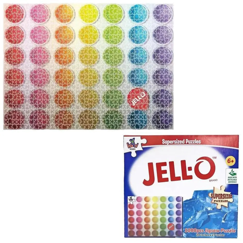 Jell-O Supersized - 1000pc Jigsaw Puzzle-20" x 27"