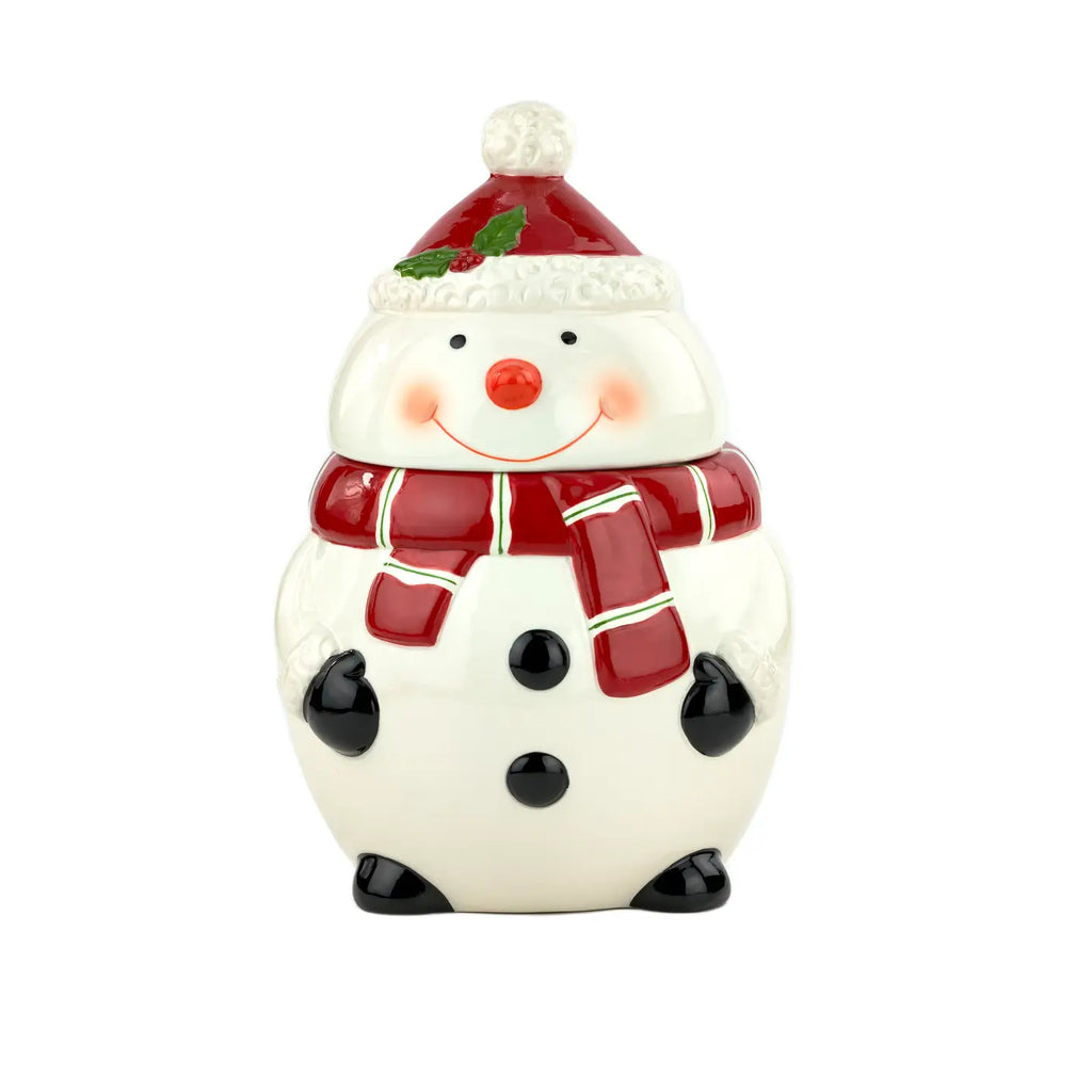 Holiday Cookie Jar-Snowman