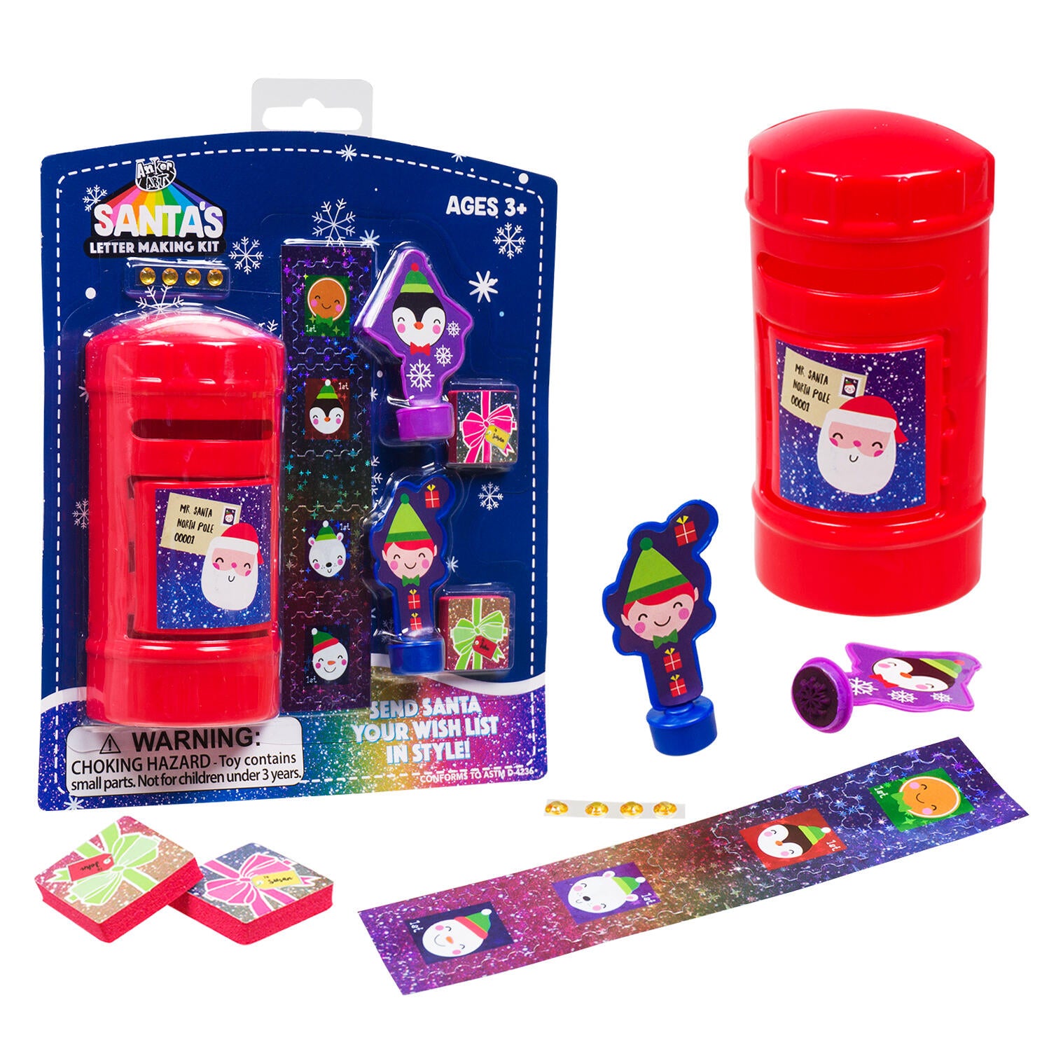 Letter to Santa Activity Set