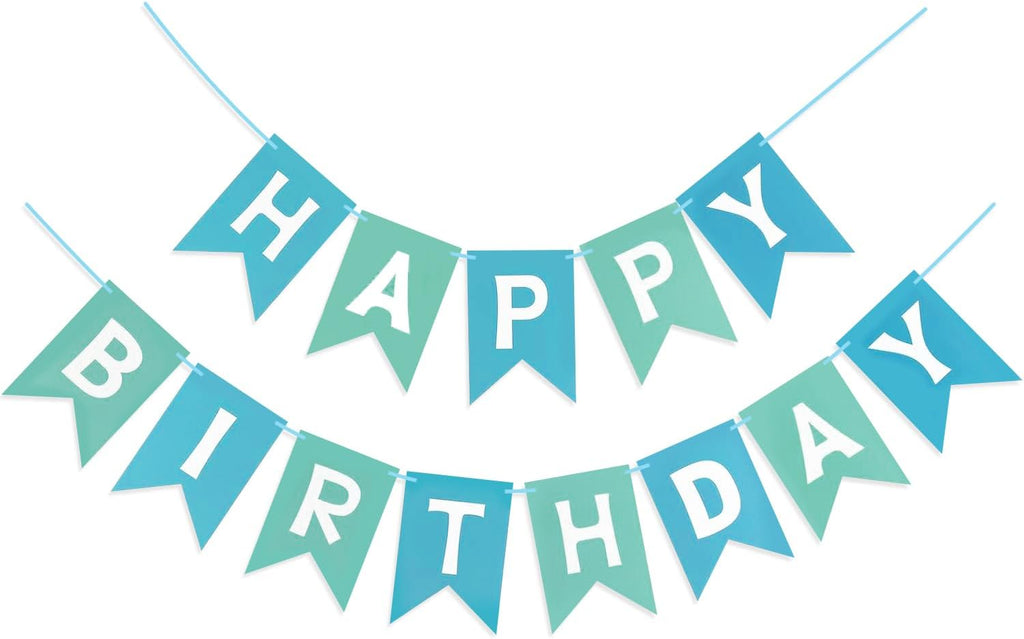 Happy Birthday Banner Backdrop Decoration Birthday sign for wall Party Supplies Backyard Decor Birthday Flag Bunting