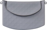 Silicone Makeup Bag Toiletry Bag Cosmetic Bag Travel Essentials for Women, Makeup Brushes and Tools Bag, 10X7 Inches, Gray