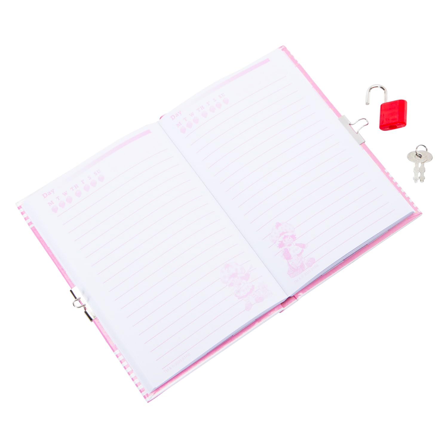 Strawberry Diary with Lock