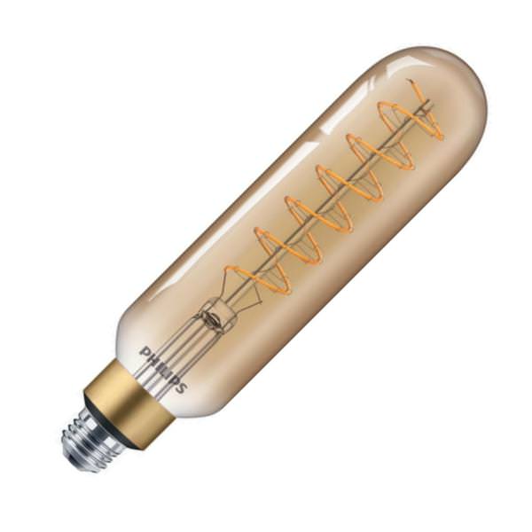 Philips LED Light Bulb-40W indoor/outdoor 7.5w LED T20 Bulb E26 Medium Base-Vintage Look-Amber Light