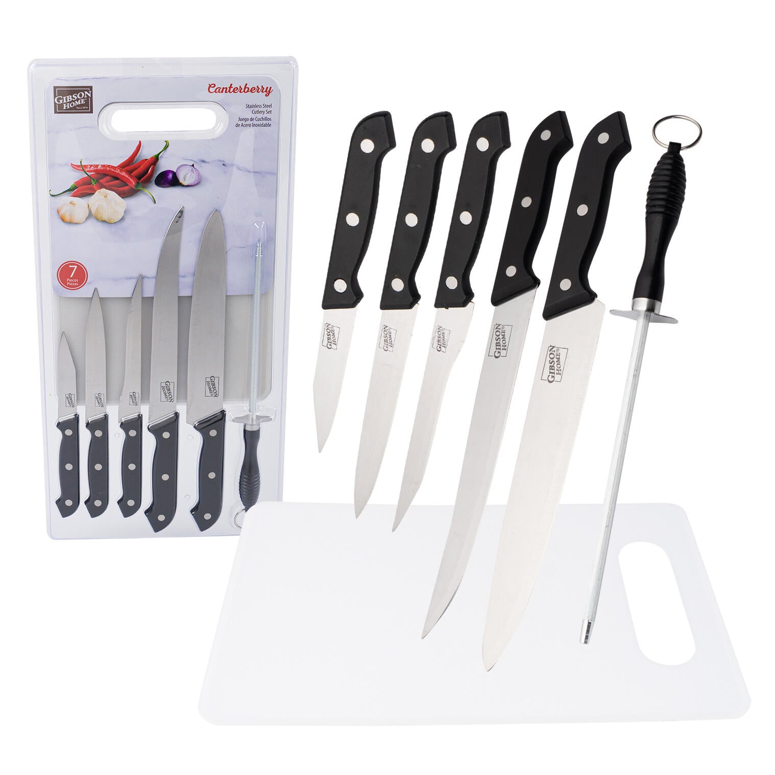 Gibson 7- piece Canterbury Cutlery Set