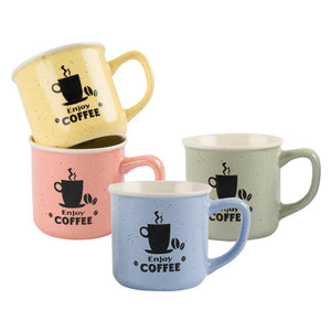 Enjoy Coffee - Sesame Glaze Mug- 11oz