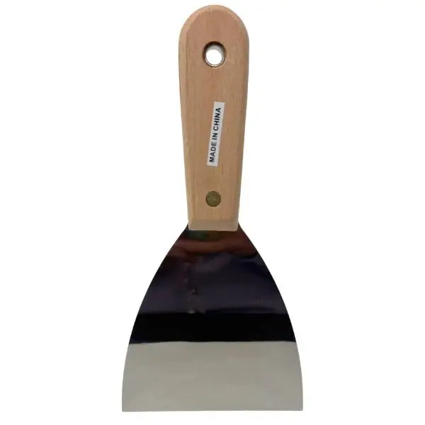 Putty Knife - 4" Light Wood Handled