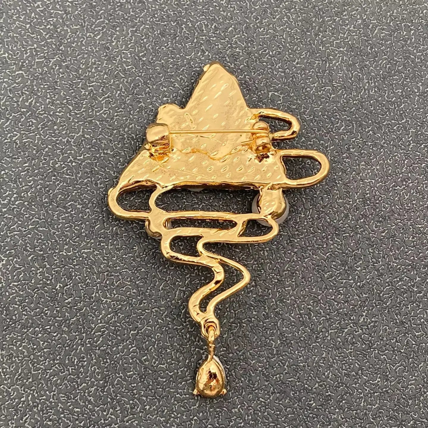 Chinese Style Landscape Painting Brooch