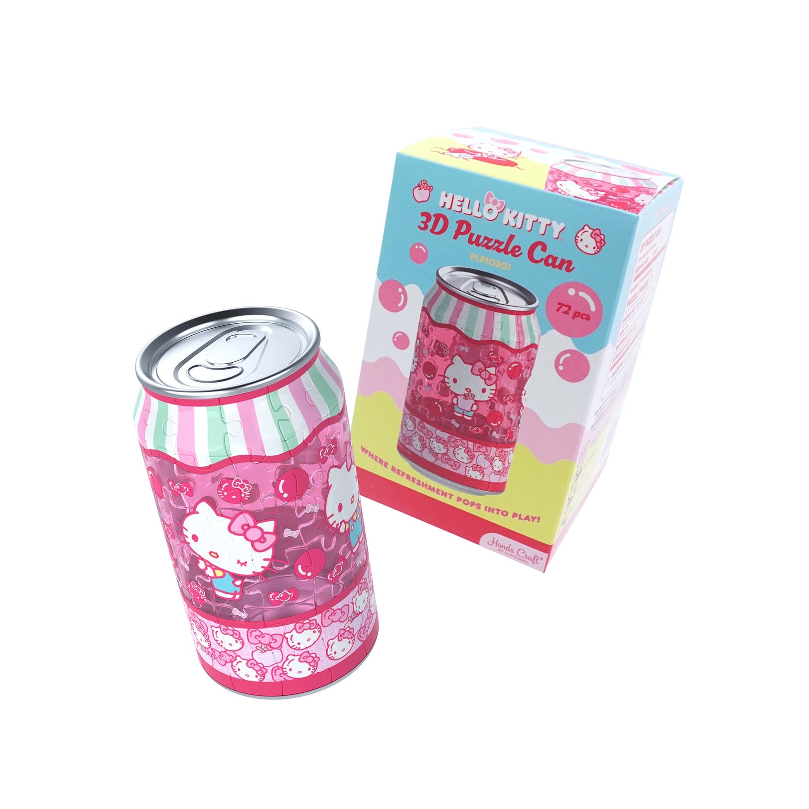 3D Jigsaw Puzzle Can: Kitty