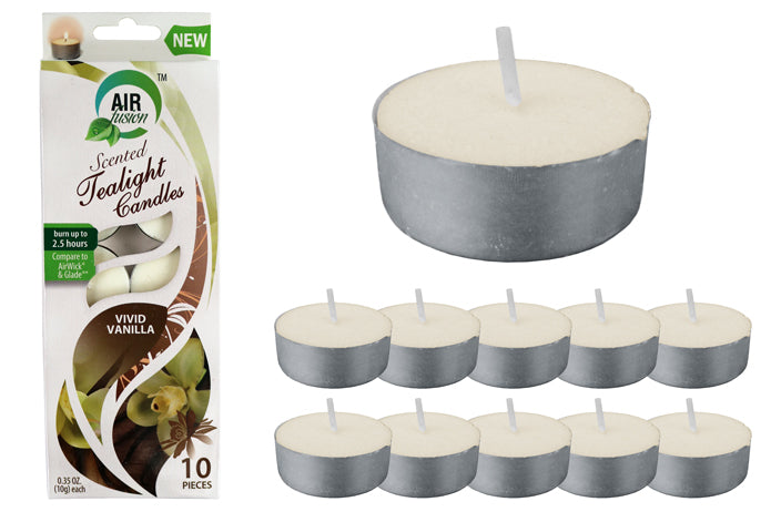 Tea Light Candles (10 PK) (Vanilla)