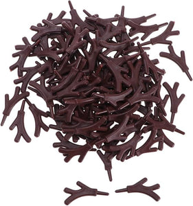 Snowman Craft Hand 100PCS Antlers Branch Christmas Antlers Snowman Making Hands Decorative Branch Antlers Xmas Reindeer Horn Decoration