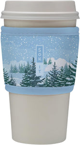 Sok It HotSok Coffee & Tea Reusable Insulated Neoprene Cup Sleeve (Winter Wonderland)