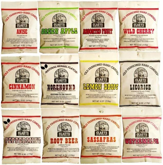 Claeys Old Fashioned Hard Candies 6oz (choose Your flavor)