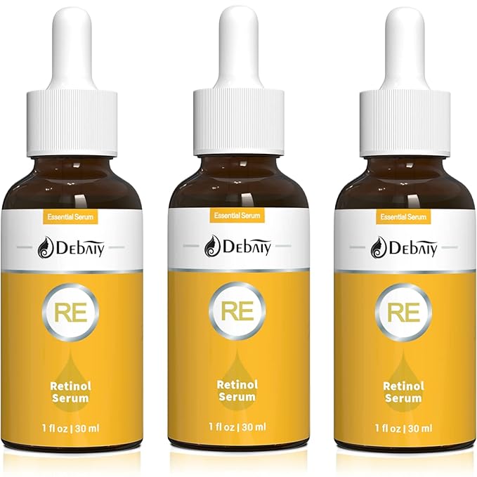 3 Pack Retinol Serum for Face Anti Aging Serum Moisturizing for Skin (1Fl.Oz/30ml)