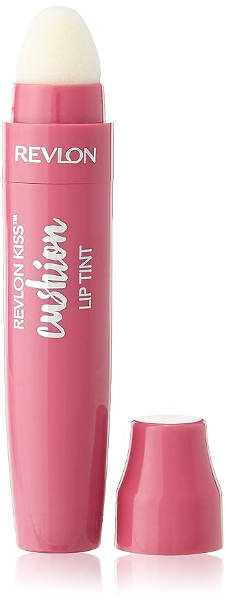 REVLON Kiss Cushion Lip Tint Lipstick, Pink Irl