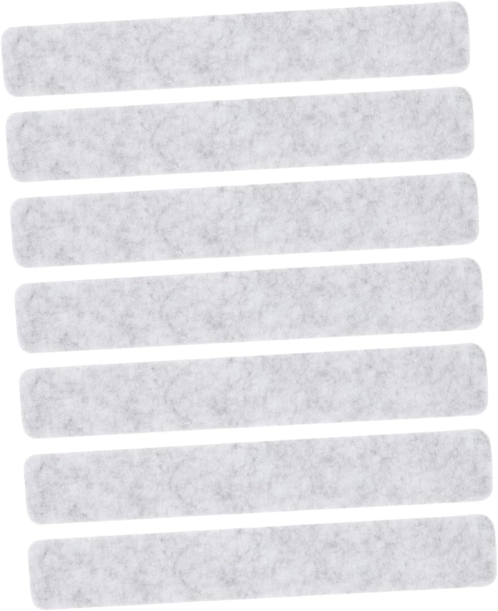 8 Pcs Felt Message Board Adhesive Felt Board Strips Cork Strips Bulletin Bar Strip with Thumb Tacks