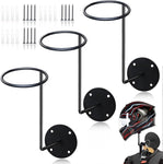 Hat Rack Motorcycle Accessories, 3 Pack Helmet Hanger Helmet Holder Rack Wall Mounted Hook for Coats, Hats, Caps