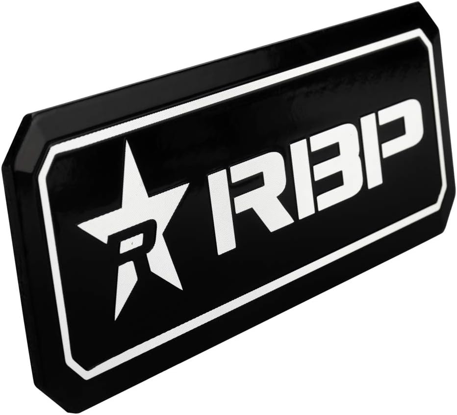 RBP Black and Silver Aluminum Emblem Set