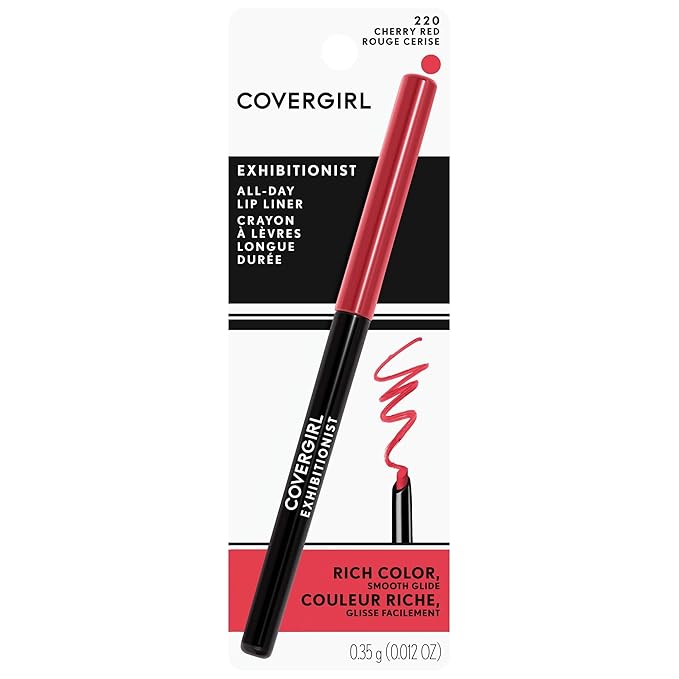 CG  All-Day Lip Liner, Retractable Tip, Easy application, Smudge, Transfer, Mask - Proof