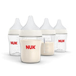 NUK Perfect Match Slow Flow 2-in-1 Natural And Anti-Colic Bottle 5oz., 4 Pack, BPA Free