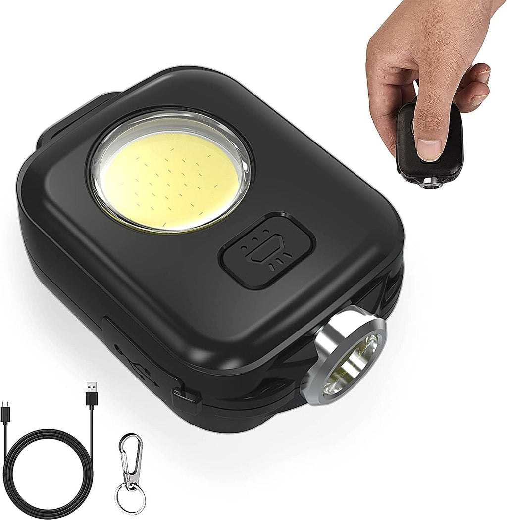 Vicalo Mini Led Keychain Flashlight - Bright 600LM