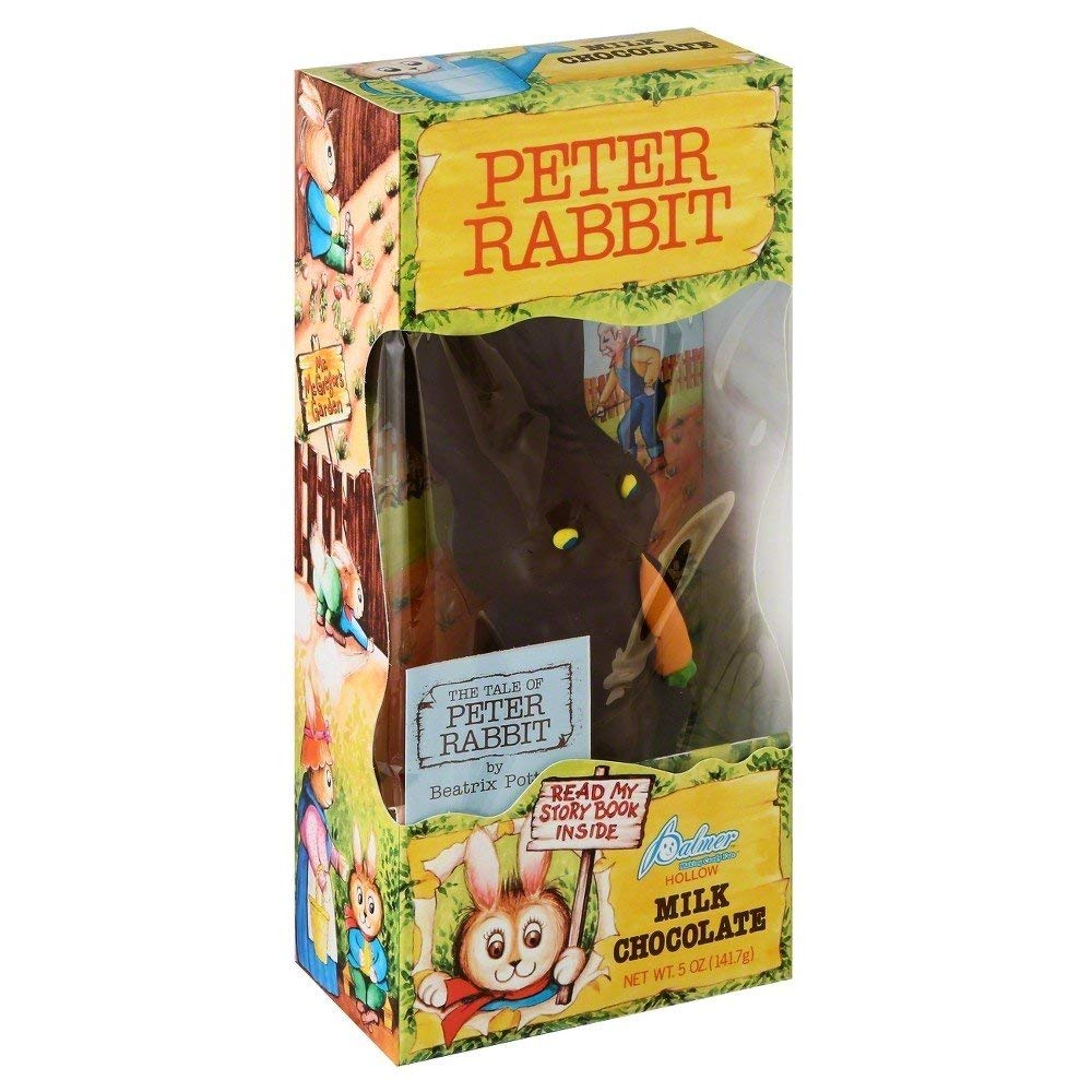 Palmer Peter Rabbit Hollow Milk Chocolate Easter Bunny, 5 oz (Best By 08/2025)